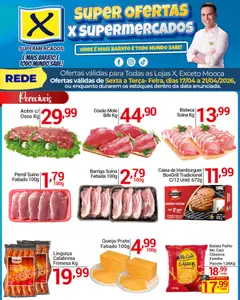 Pré-visualização X Supermercados - Ofertas da semana válida a partir de 17/04/2026