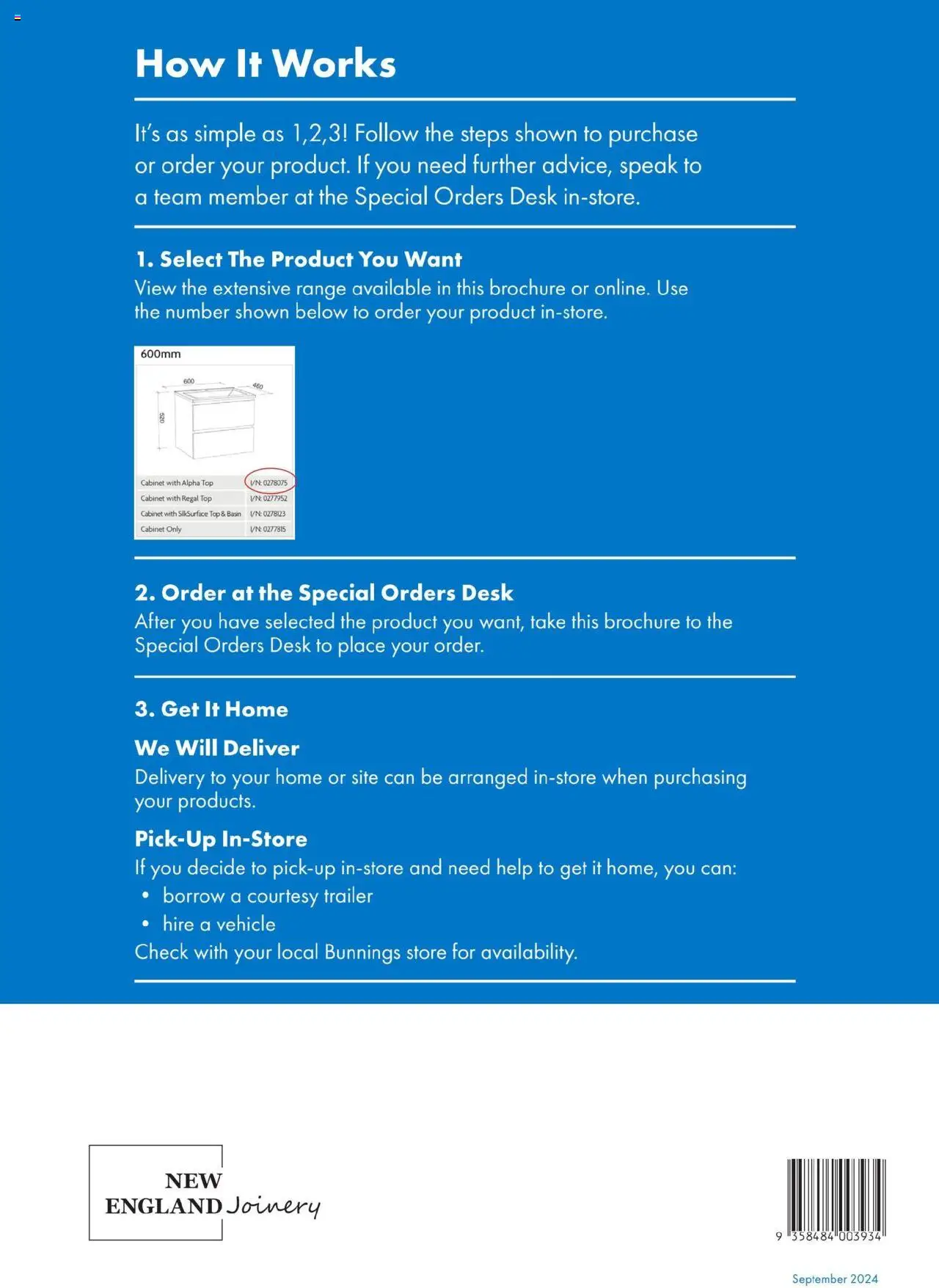 Bunnings Warehouse Bathroom Vanities - page 27- valid from 21/07/2025