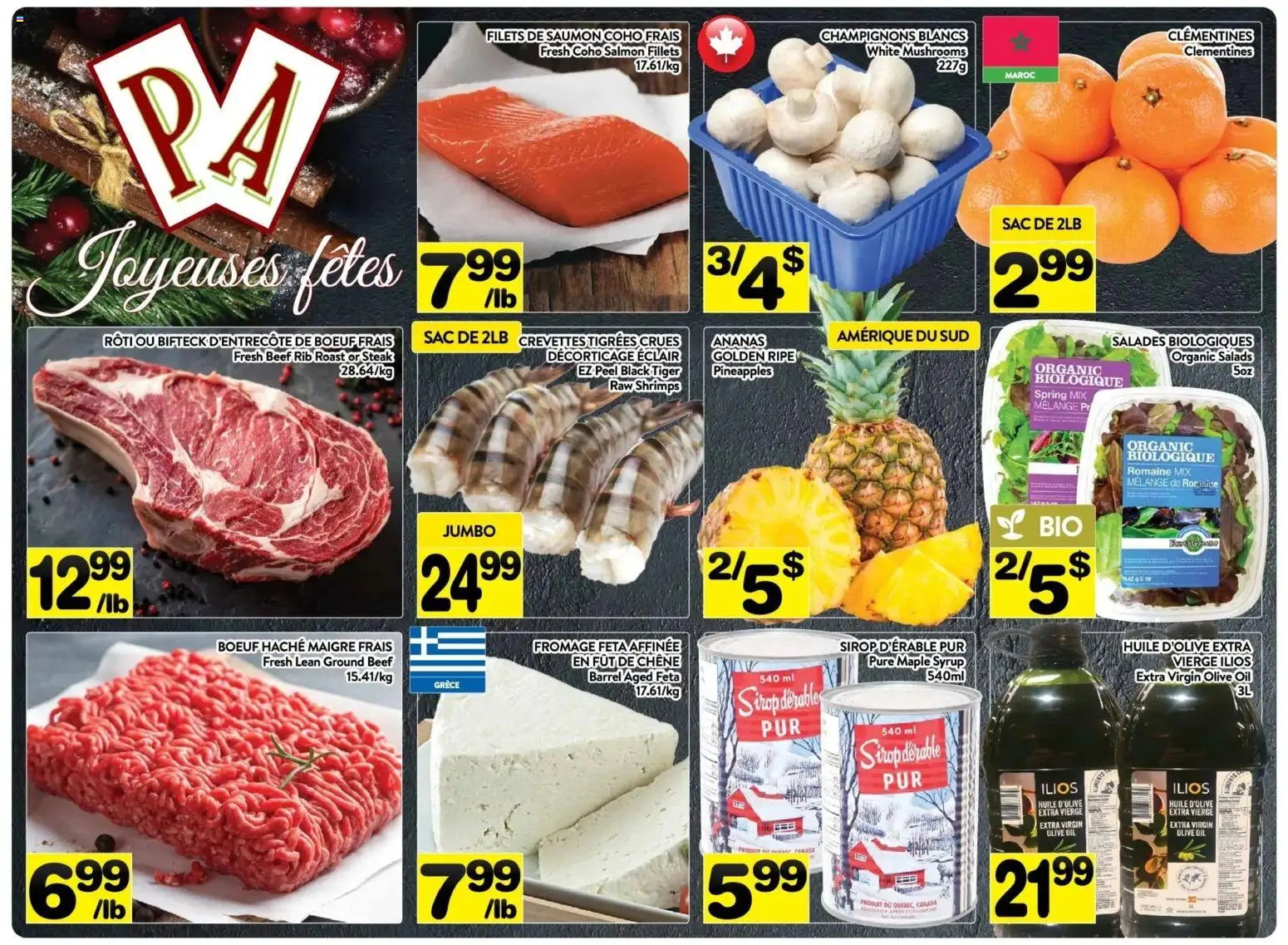 Pa Supermarché weekly flyer / circulaire - page 1- valid from Dec 15, 2025
