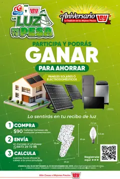 Casa Ley - Folleto - Con Gamesa la luz no te pesa válido desde 15/09/2025