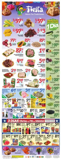 Preview Fiesta Mart Weekly Ad valid from 10/29/2025