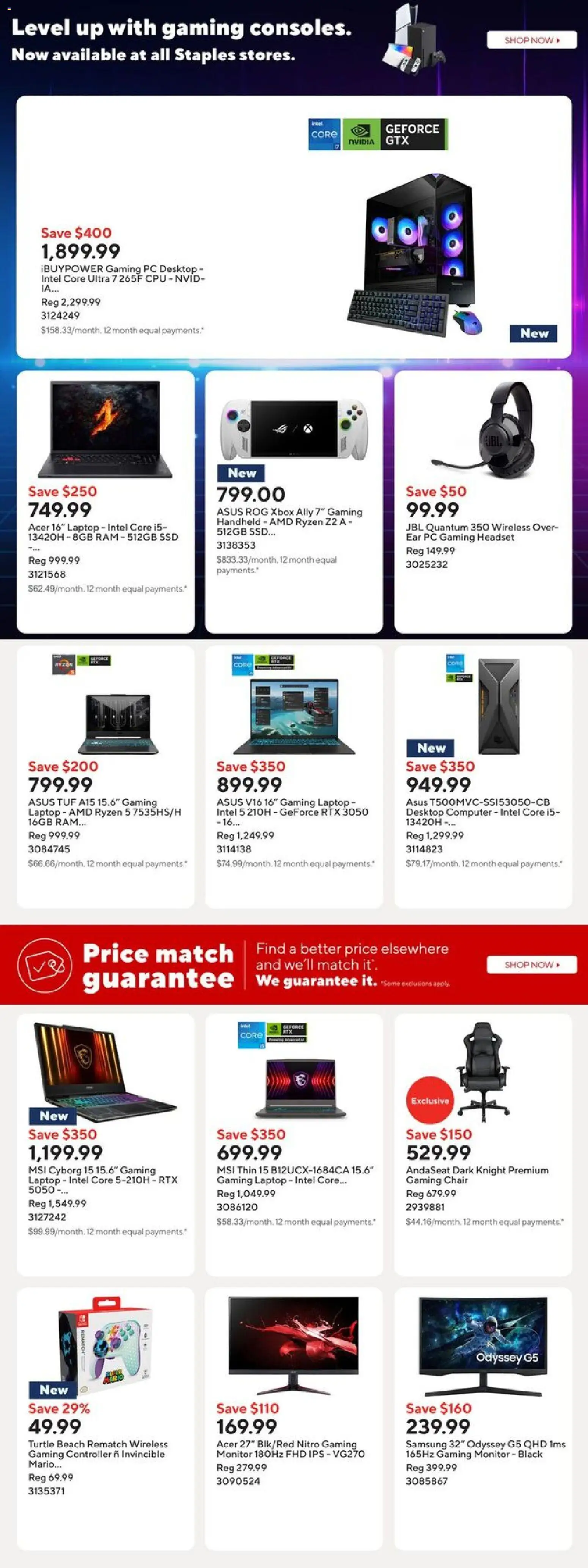 Staples - Black Friday  - page 12- valid from Nov 14, 2025