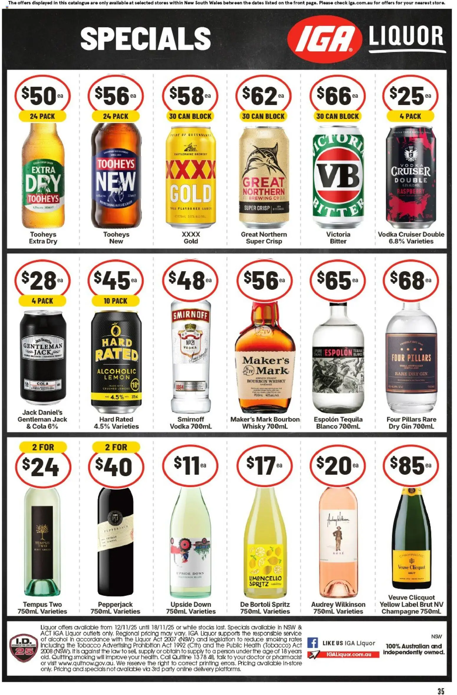 IGA Catalogue NSW - page 35- valid from 12/11/2025