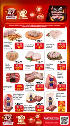 Pré-visualização Semar Supermercado - Ofertas do Açougue válida a partir de 23/10/2025
