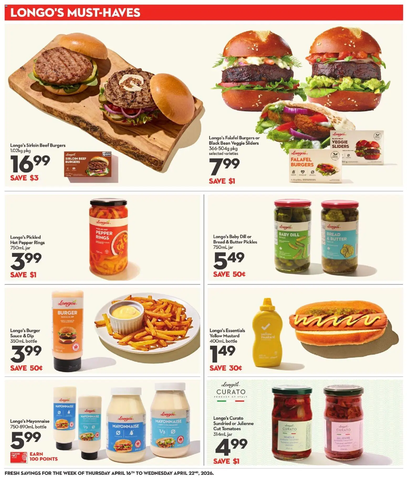 Longo's weekly flyer / circulaire - page 15- valid from Apr 16, 2026