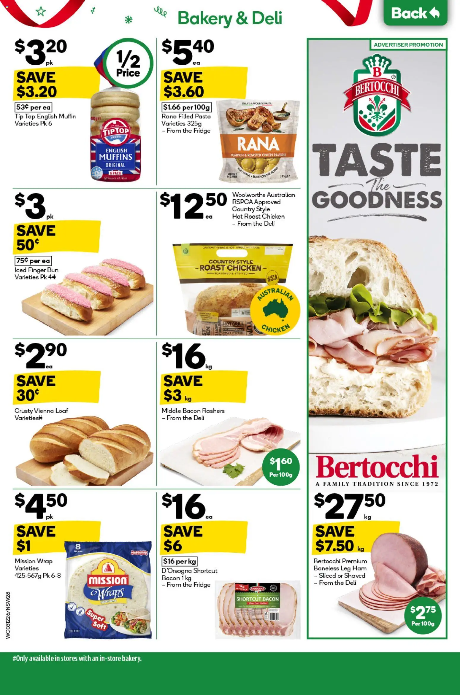 Weekly catalogue Woolworths 03/12 - page 28- valid from 03/12/2025