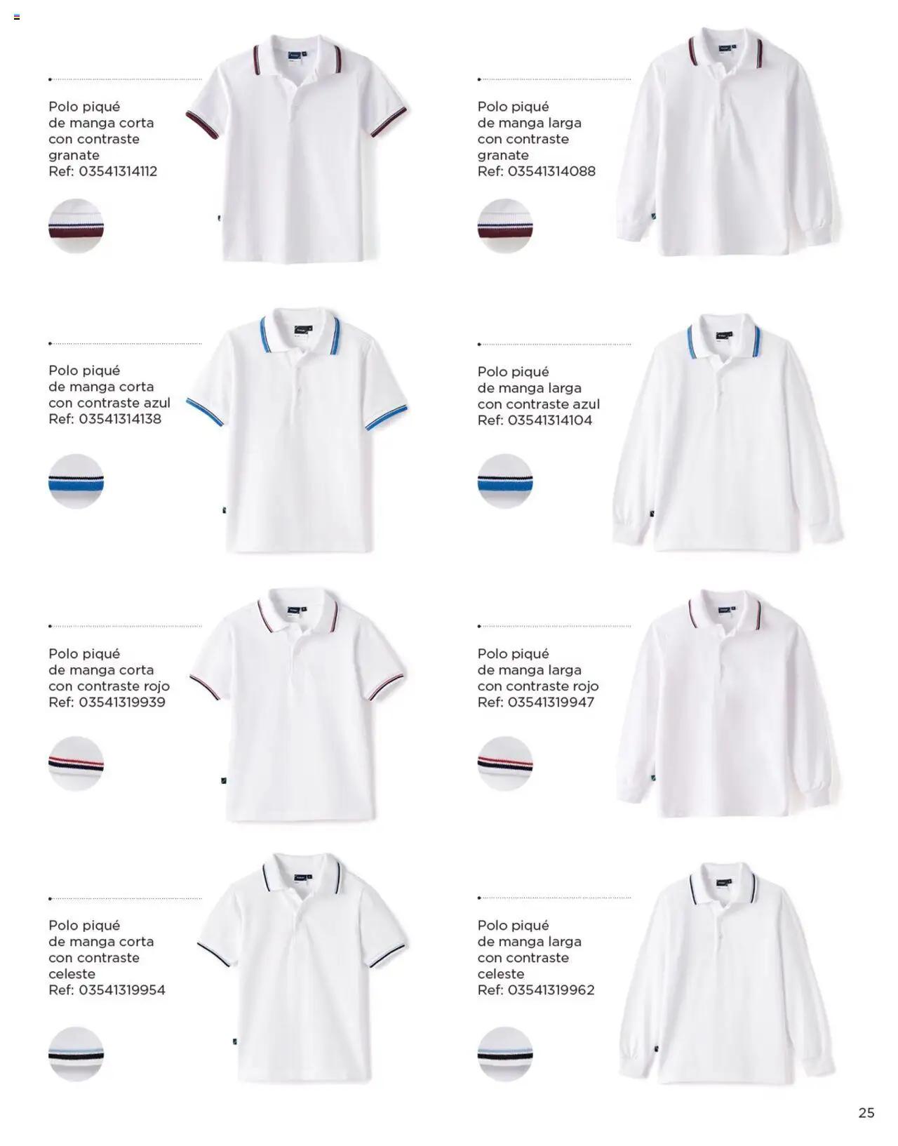 El Corte Inglés catálogo Colección Uniformes 2024 - página 25- válido desde 04/04/2025