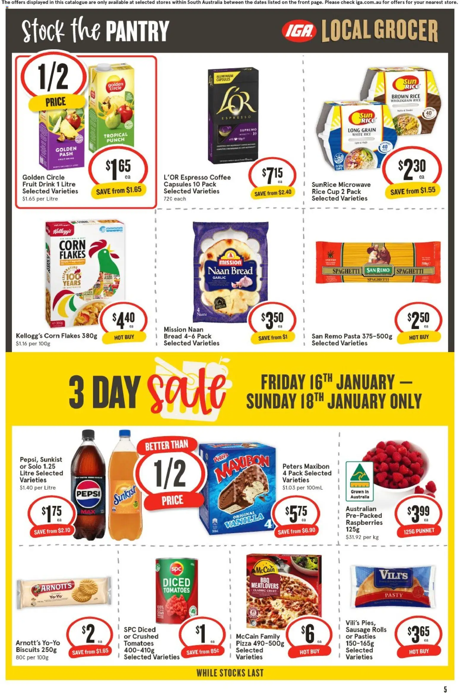 IGA Local Grocer SA - page 5- valid from 14/01/2026