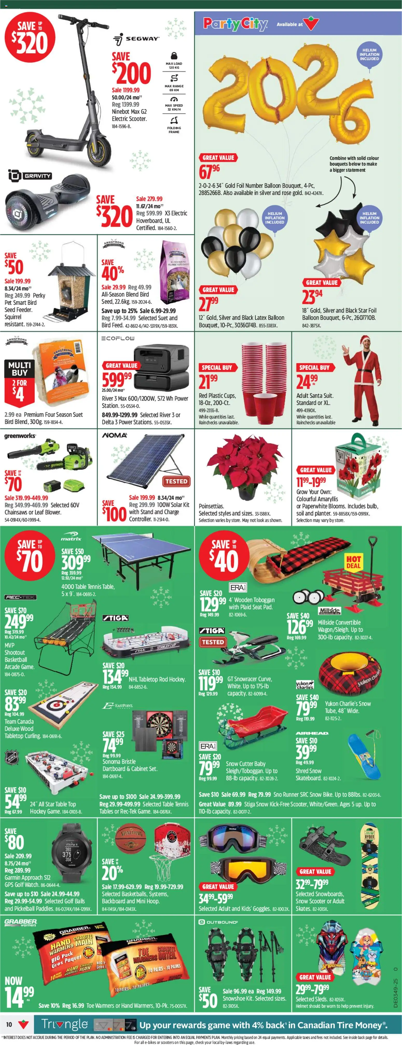 Canadian Tire weekly flyer - page 10- valid from Nov 27, 2025