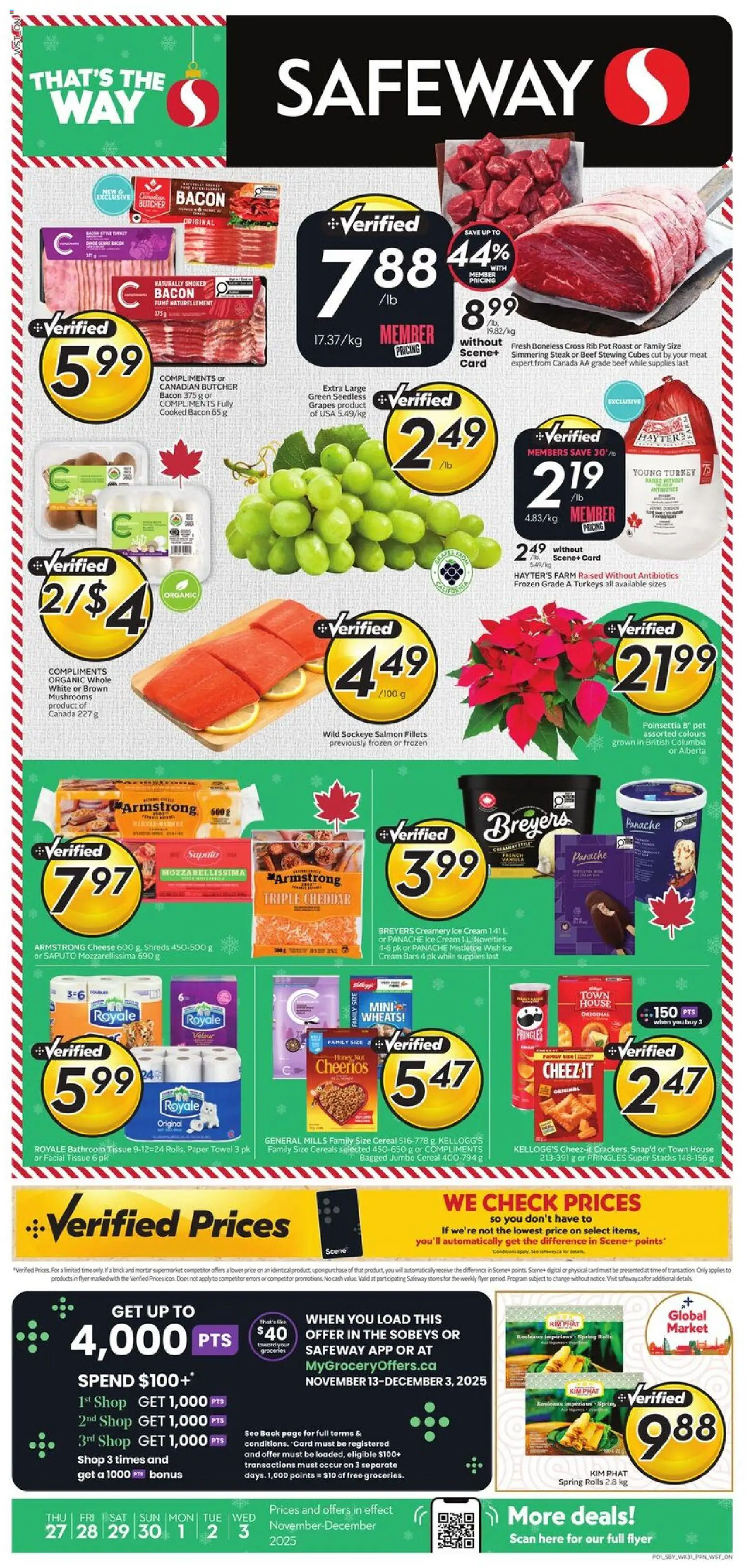 Safeway - Black Friday  - page 3- valid from Nov 27, 2025