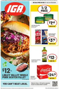 IGA catalogue preview - valid from 18/02/2026