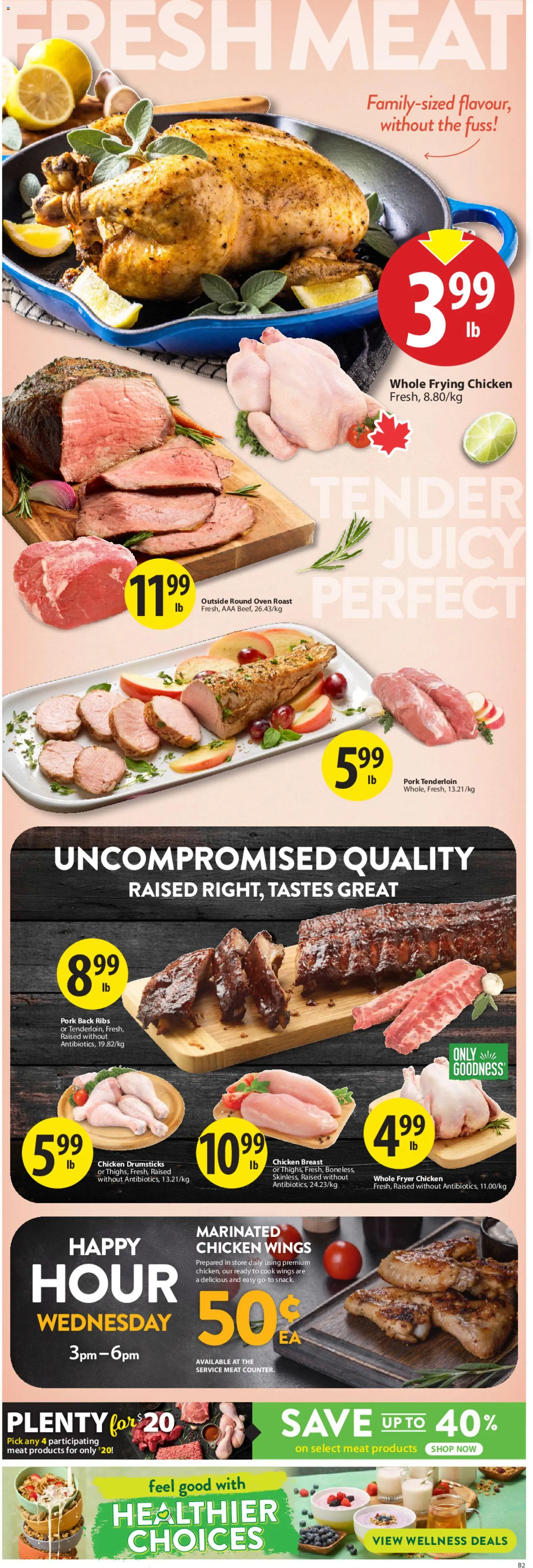 Save on foods weekly flyer / circulaire - page 4- valid from Jan 8, 2026