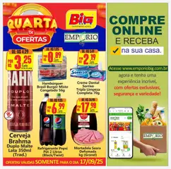 Pré-visualização Big Supermercados - Ofertas do Dia válida a partir de 17/09/2025