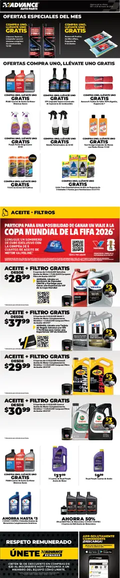 Preview Advance Auto Parts Weekly Ad - Spanish valid from 02/01/2026