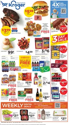 Preview Kroger Weekly Ad valid from 04/22/2026