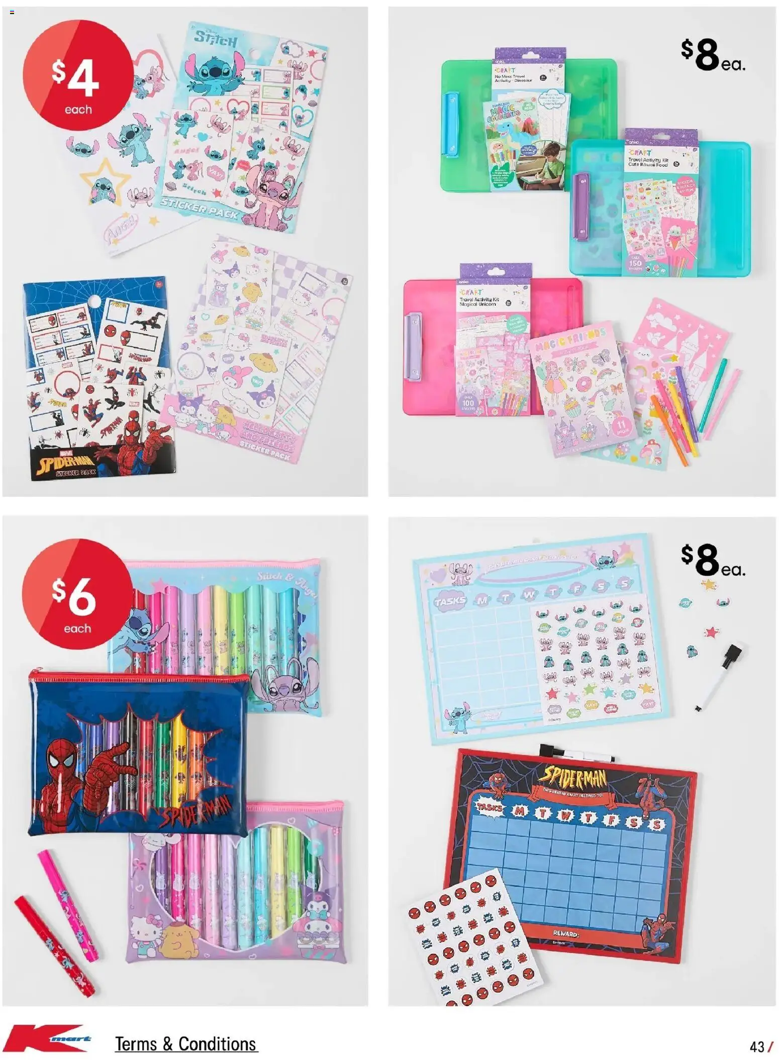 Kmart  Catalogue  - page 43- valid from 08/01/2026