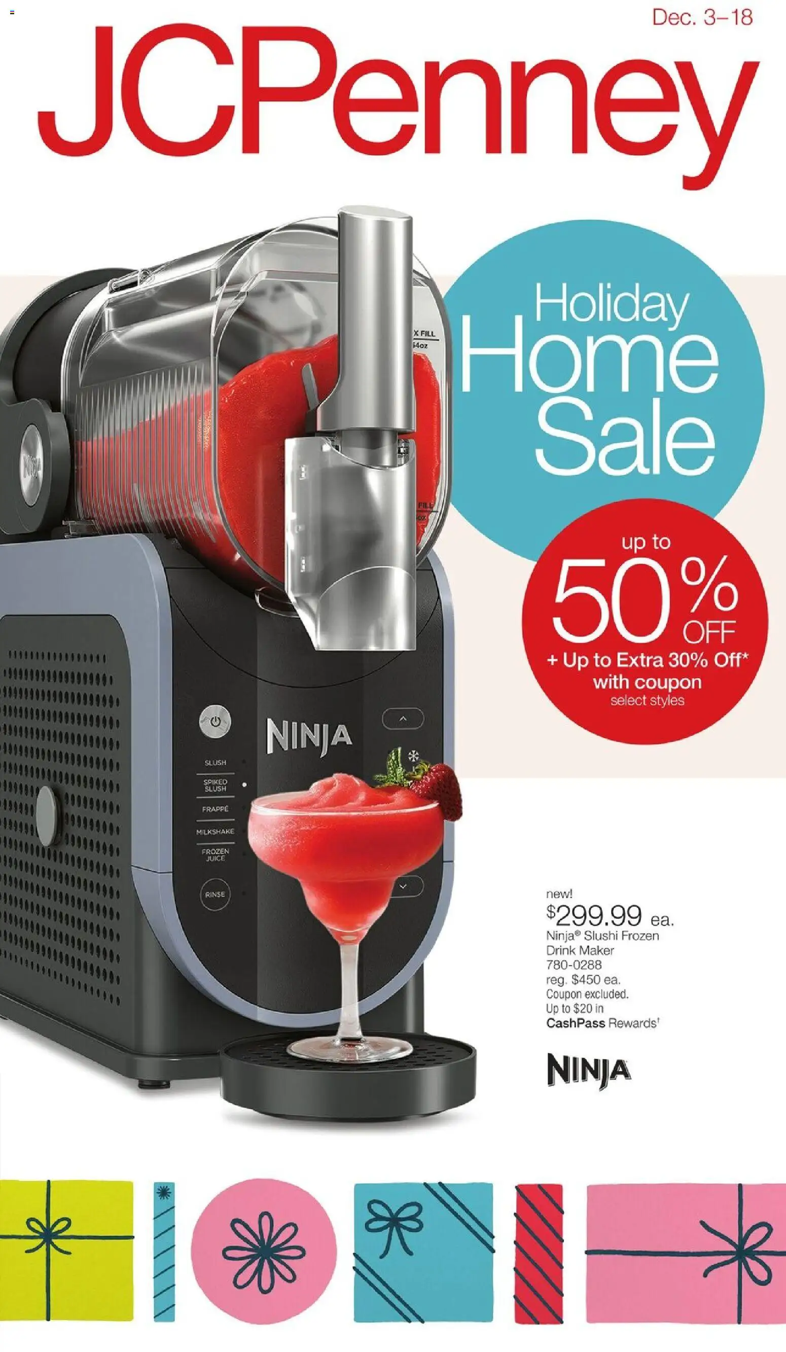 JCPenney Holiday Home Sale - page 1- valid from 12/03/2025