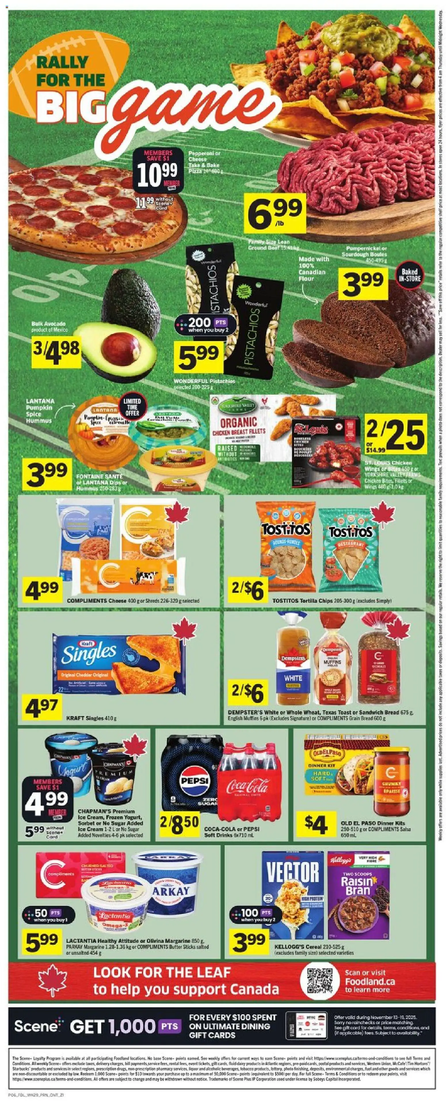 Foodland weekly flyer / circulaire - page 2- valid from Nov 13, 2025