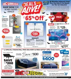 Preview ABC Warehouse Weekly Ad valid from 10/19/2025