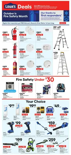 Preview Lowe's Weekly Ad valid from 10/02/2025