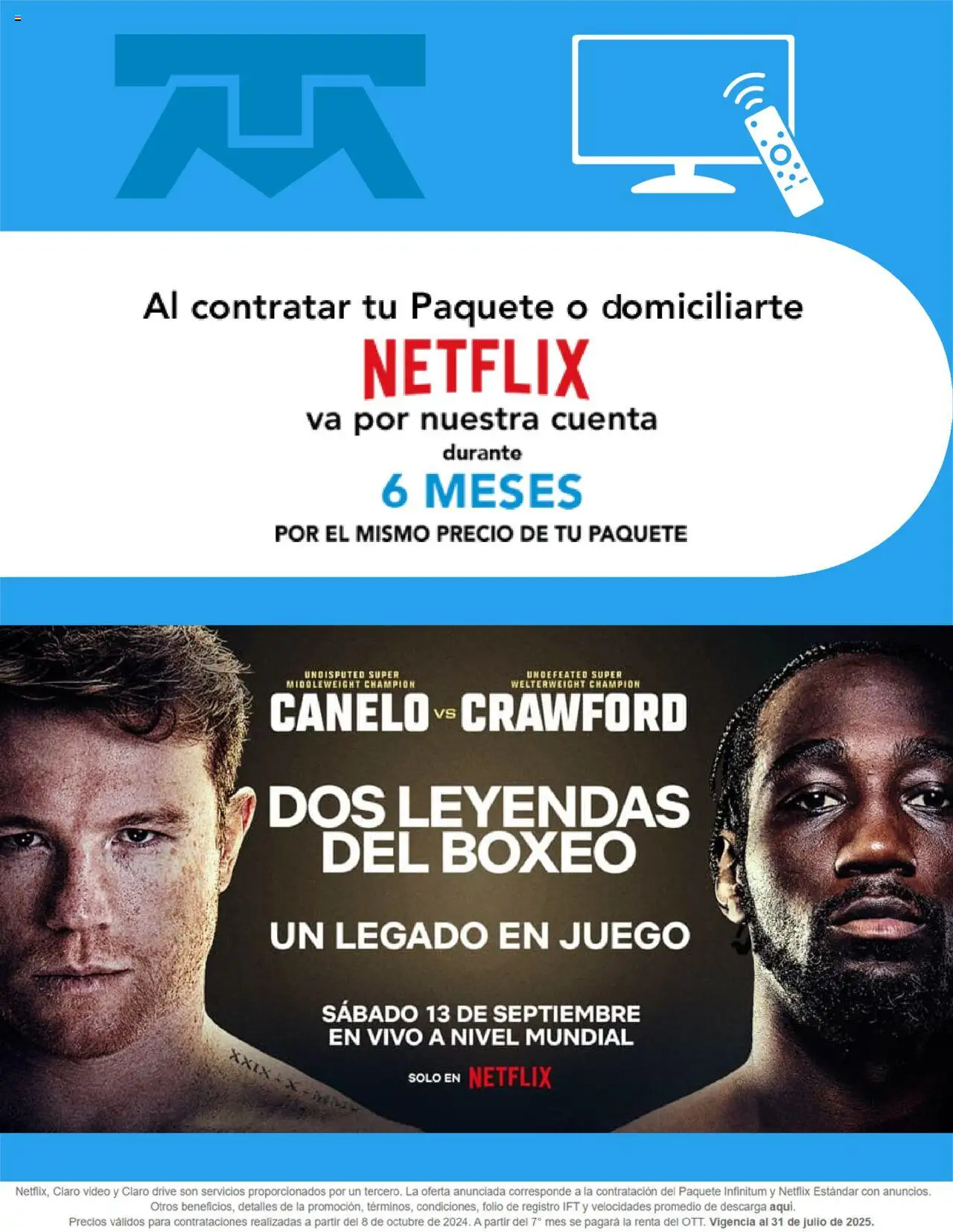 Telmex - Catálogo - página 1- válido desde 01/08/2025