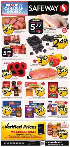 Preview Safeway weekly flyer / circulaire valid from Sep 11, 2025