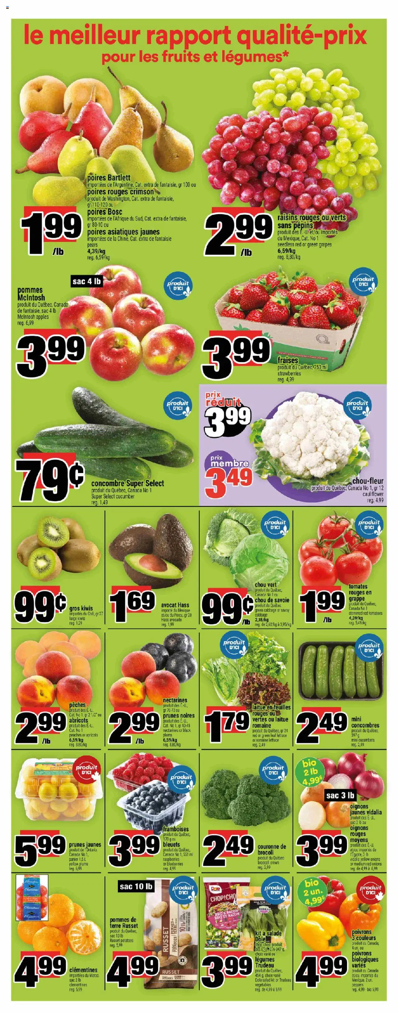 Super C weekly flyer / circulaire - page 5- valid from Jul 17, 2025