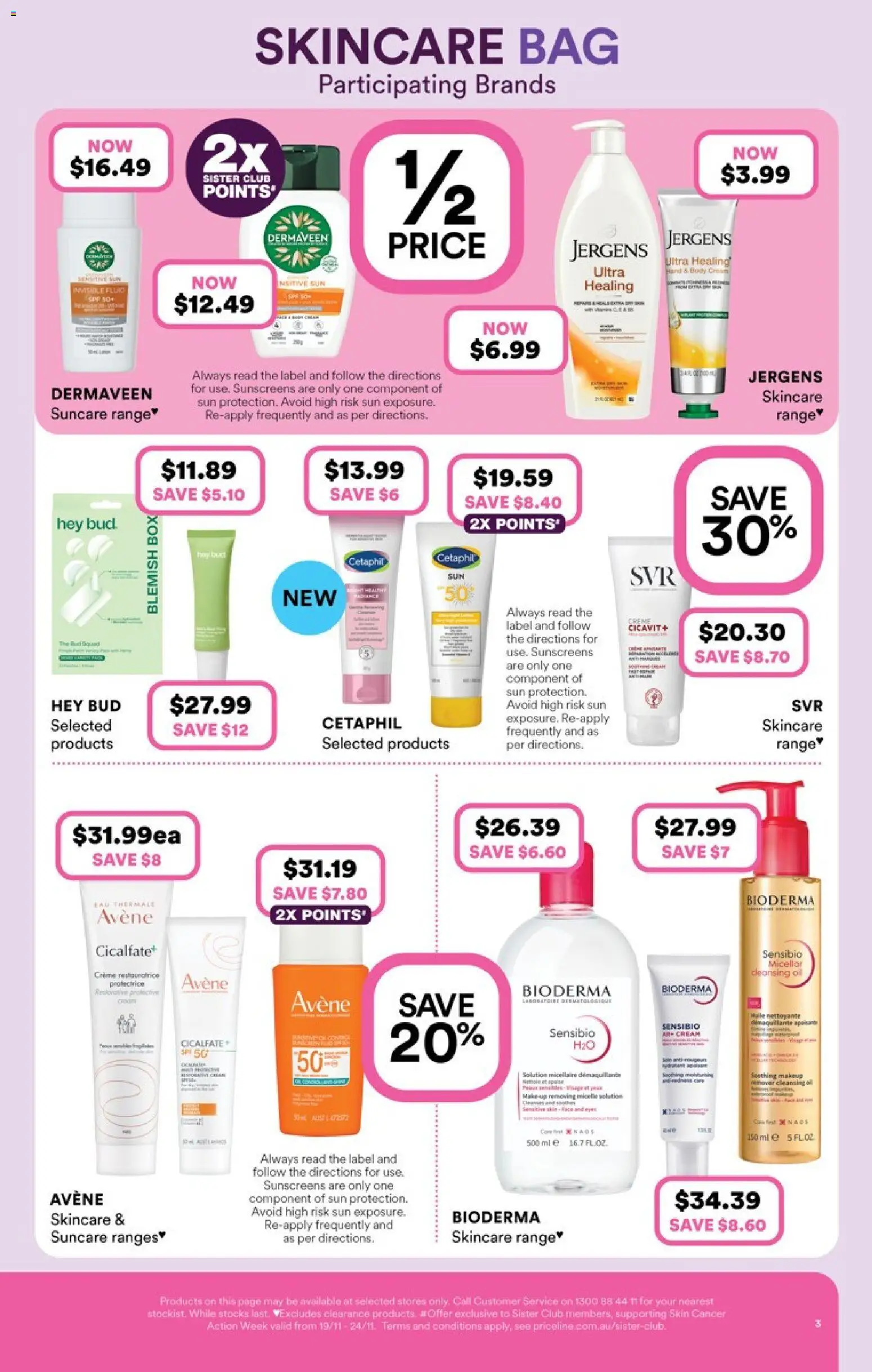 Priceline Pharmacy  Catalogue  - page 3- valid from 13/11/2025