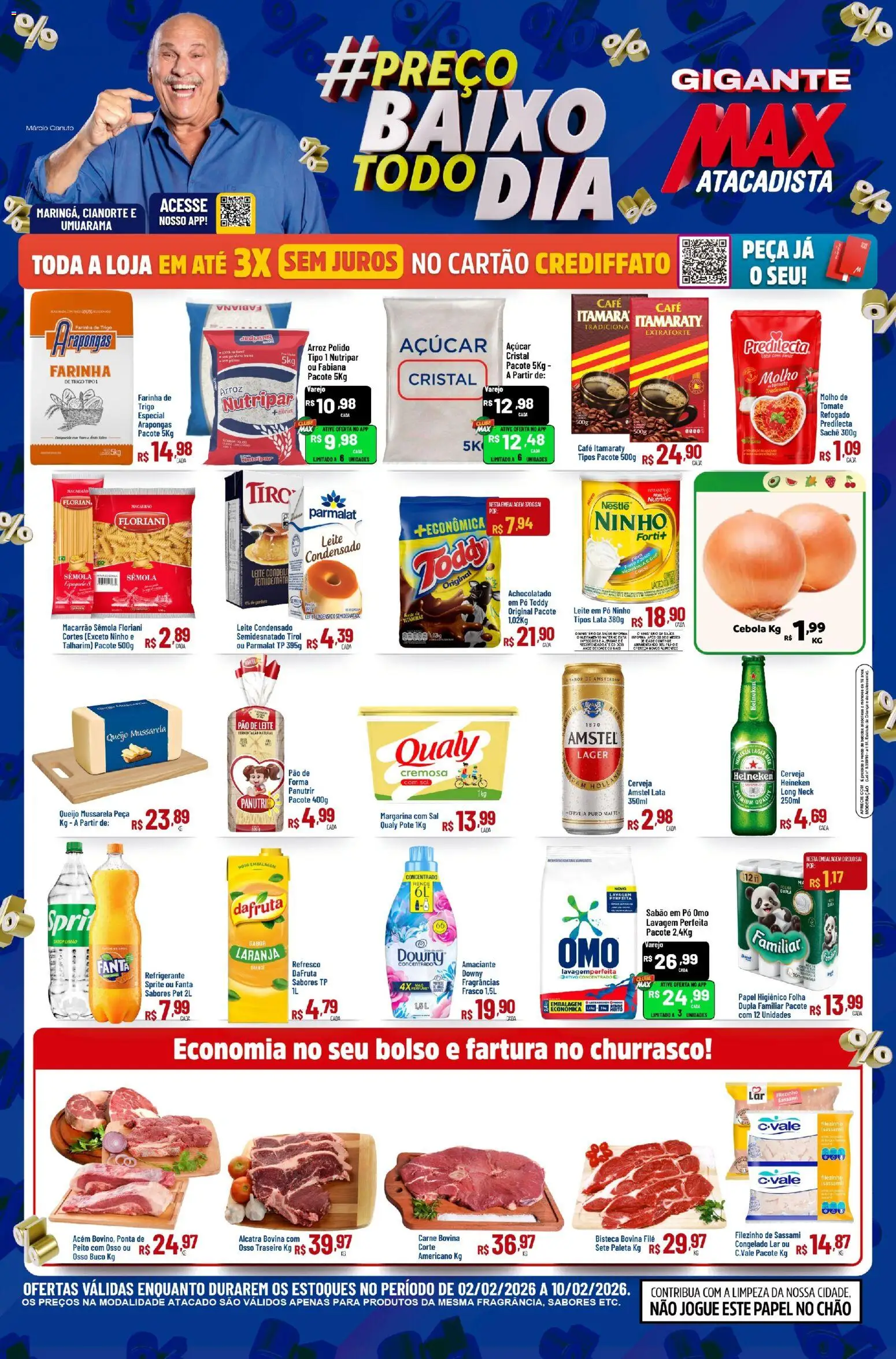 Max Atacadista - Ofertas da semana  - página 1- válido a partir de 02/02/2026

