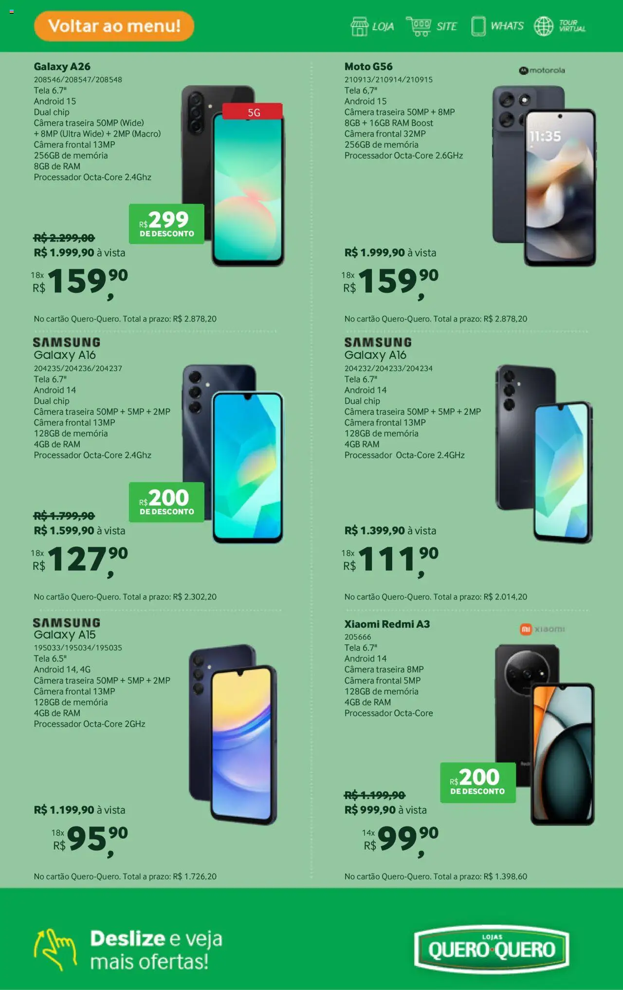 Lojas Quero-Quero - Ofertas atuais - página 45- válido a partir de 15/07/2025
