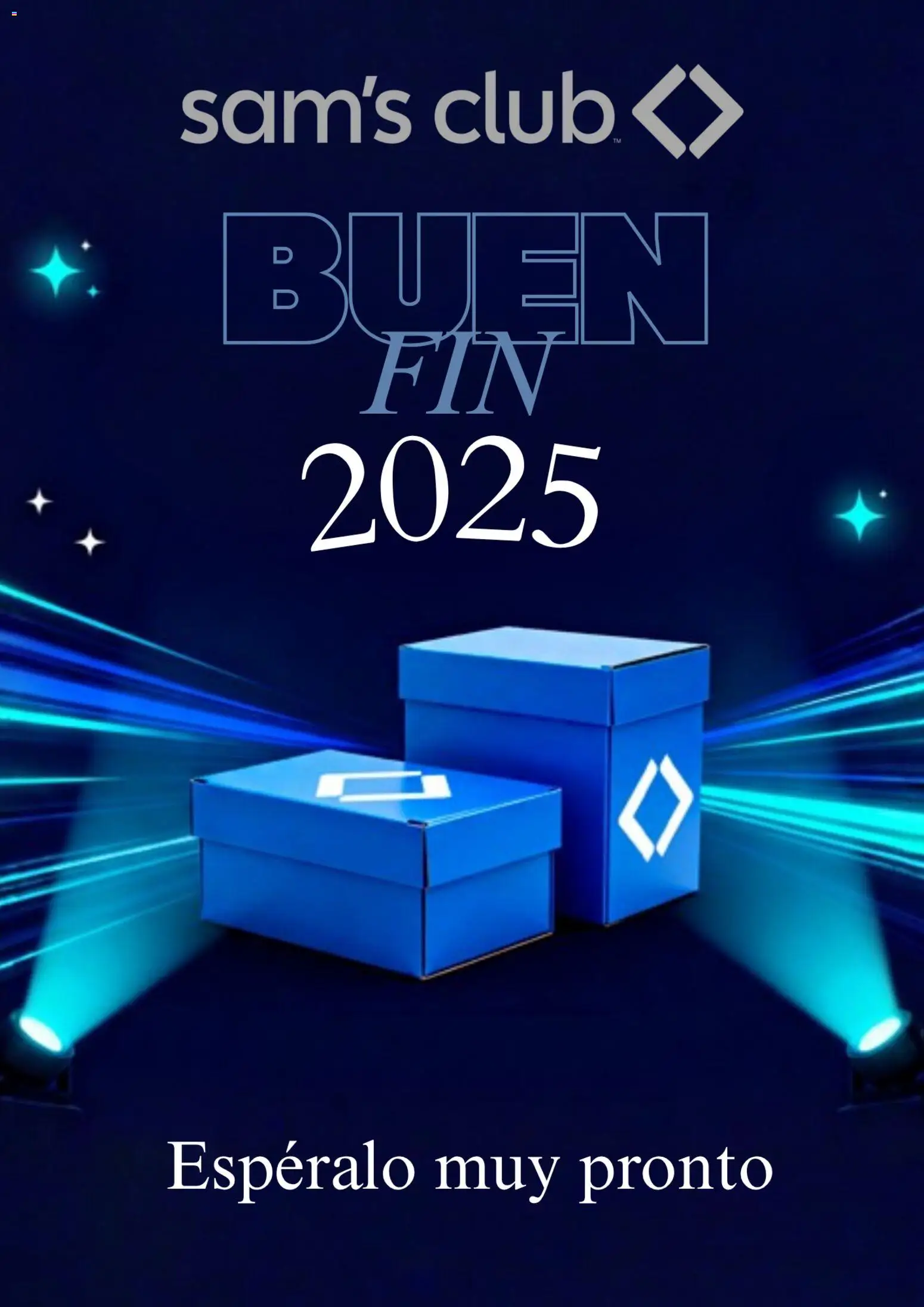 Sam's Club Buen Fin aviso - página 1- válido desde 27/10/2025