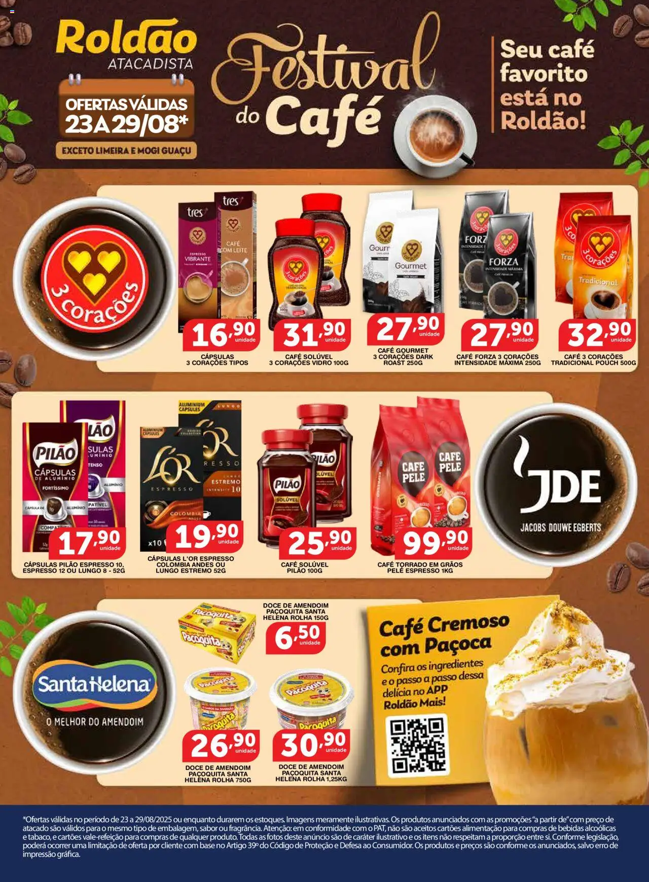 Roldão - Ofertas Festival do Café - página 1- válido a partir de 23/08/2025
