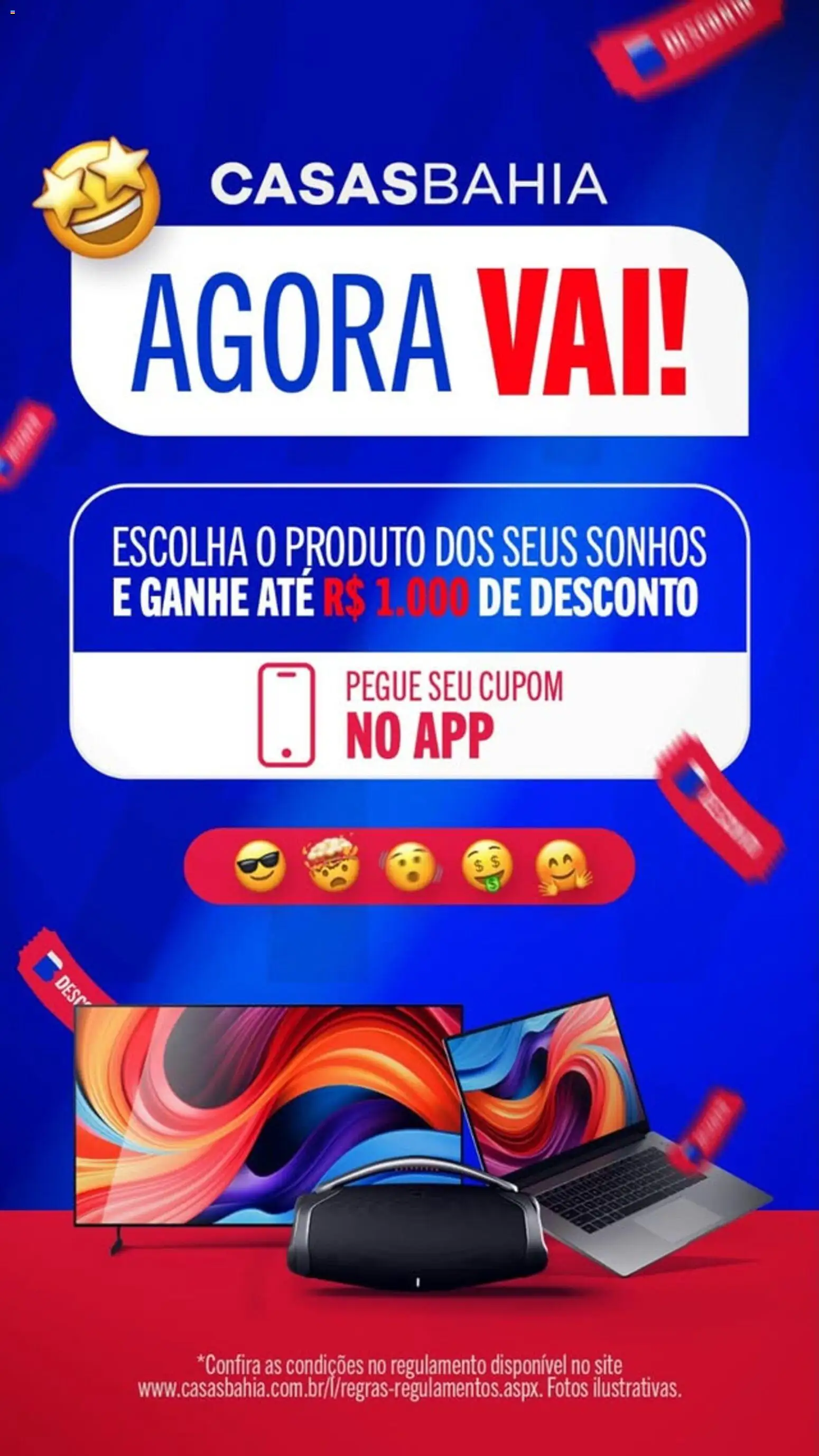 Casas Bahia promoções - página 1- válido a partir de 23/01/2026
