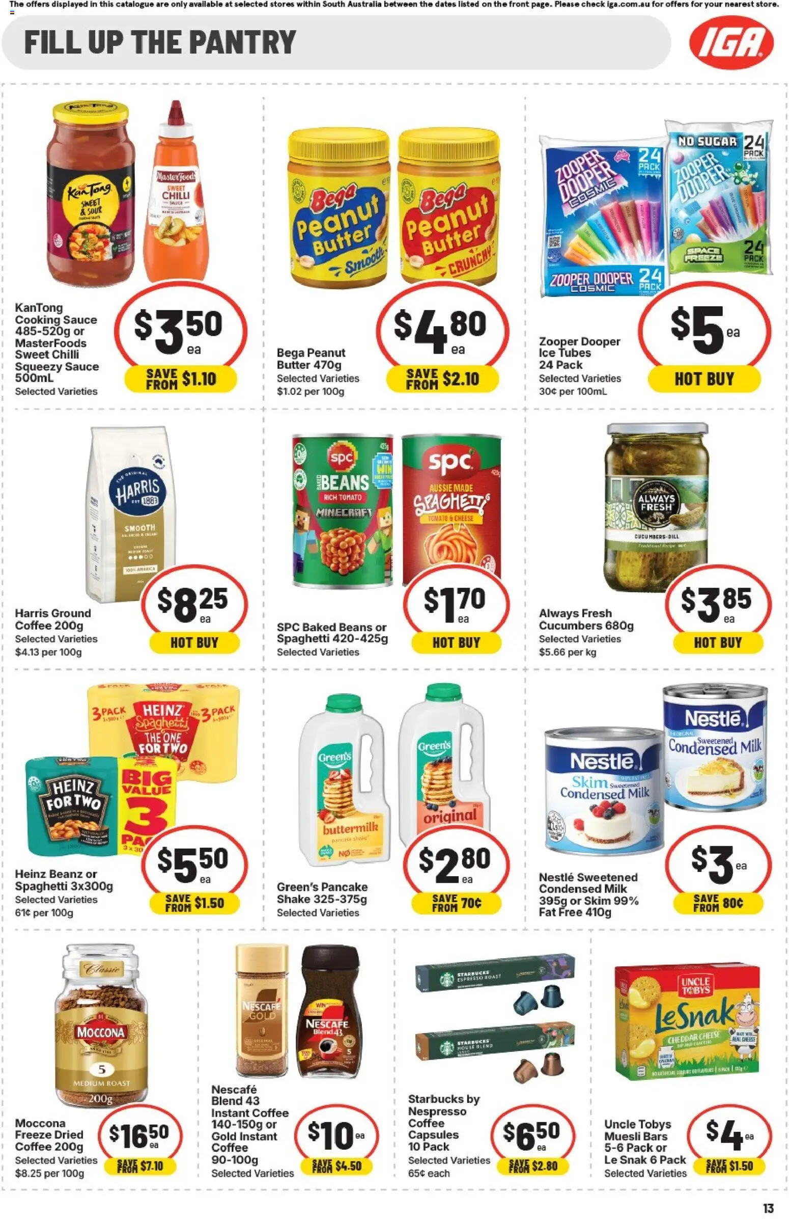 IGA Catalogue SA - page 9- valid from 25/02/2026