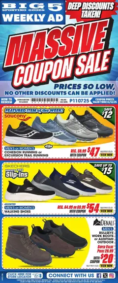 Preview Big 5 Sporting Goods Weekly Ad valid from 11/07/2025