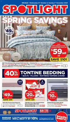 Spotlight catalogue preview - valid from 15/10/2025