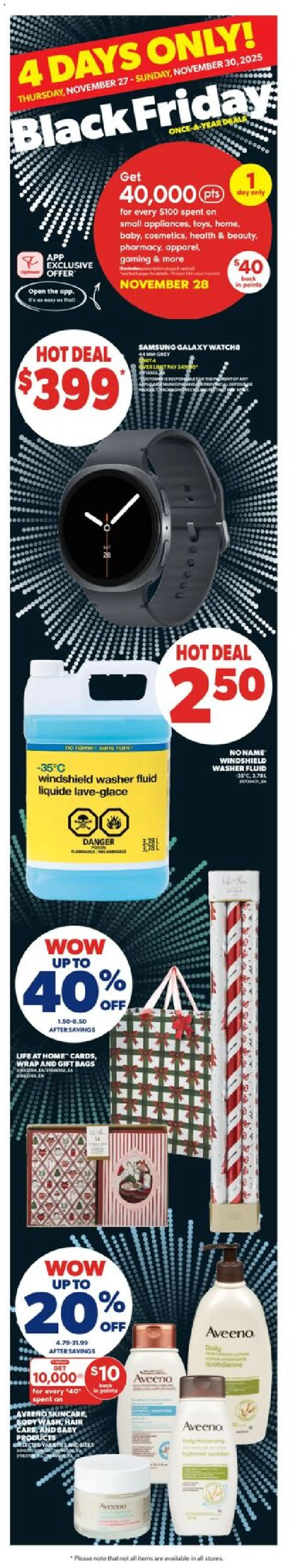 Real Canadian Superstore weekly flyer / circulaire - page 1- valid from Nov 27, 2025