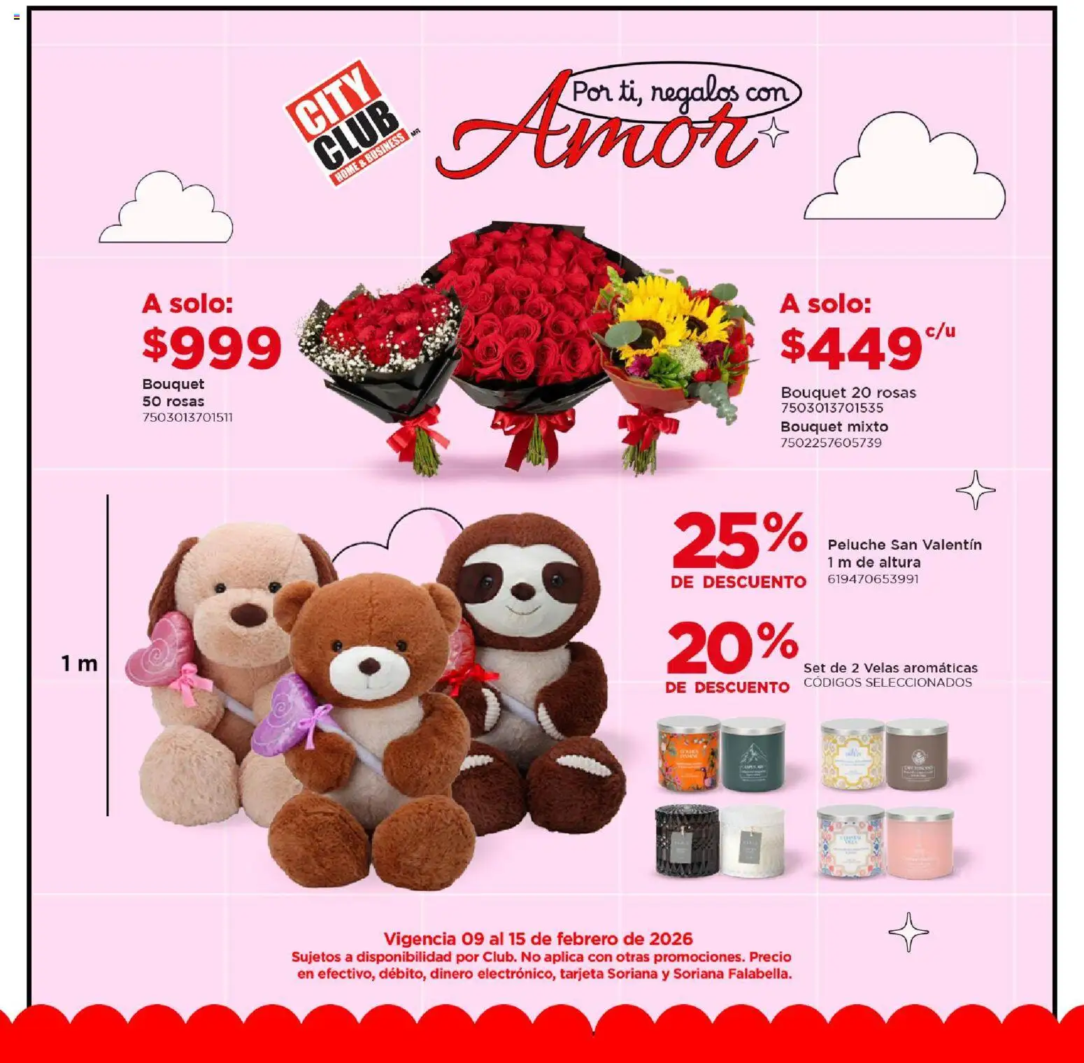 City Club catálogo Por ti, regalos con Amor - página 1- válido desde 09/02/2026