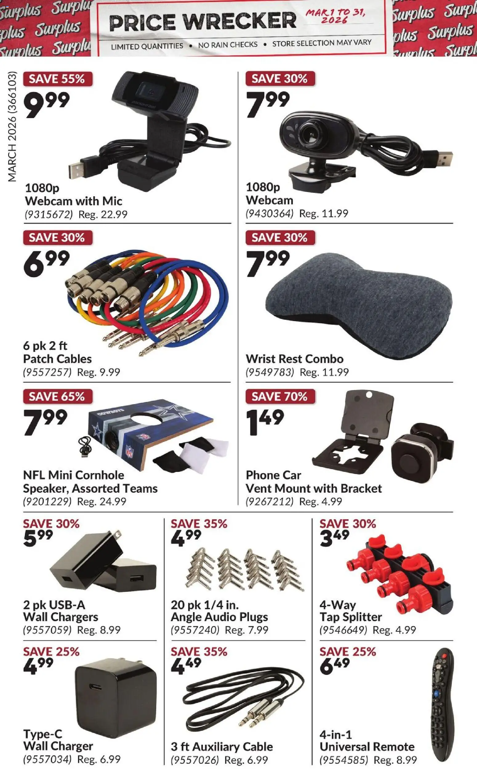 Princess Auto flyer - Price Wrecker - page 5- valid from Mar 1, 2026