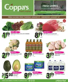 Preview Coppas Fresh Market weekly flyer / circulaire valid from Jan 8, 2026