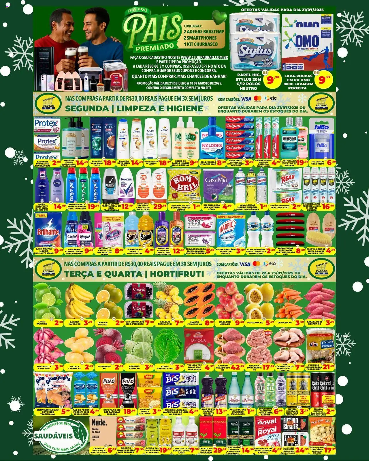 Supermercado Padrão - Ofertas da semana - página 1- válido a partir de 21/07/2025
