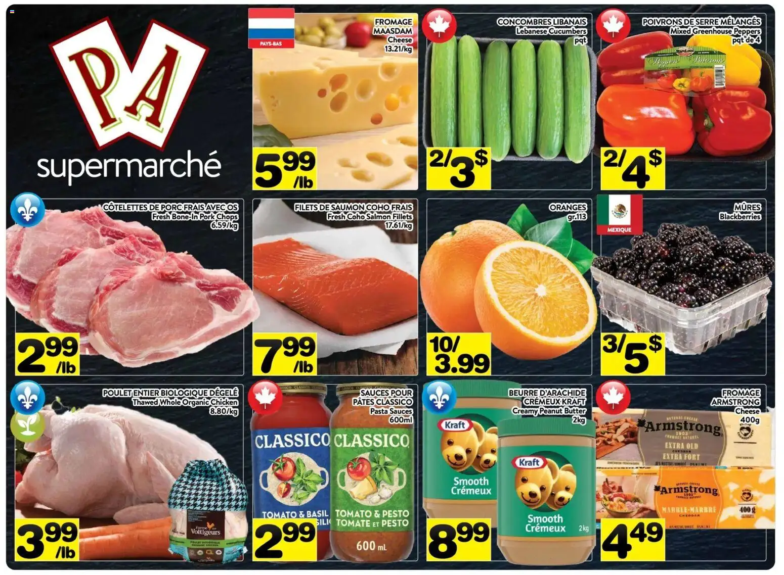 Pa Supermarché weekly flyer / circulaire - page 1- valid from Nov 10, 2025