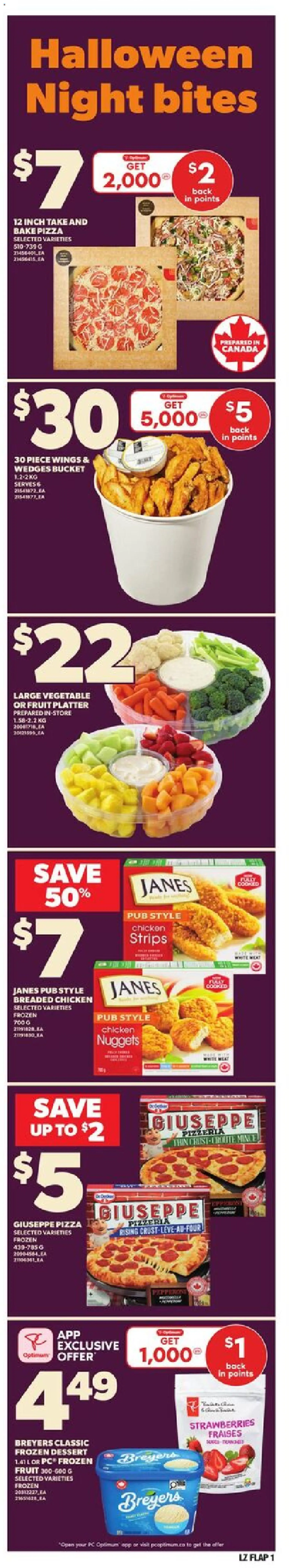 Zehrs weekly flyer / circulaire - page 1- valid from Oct 30, 2025