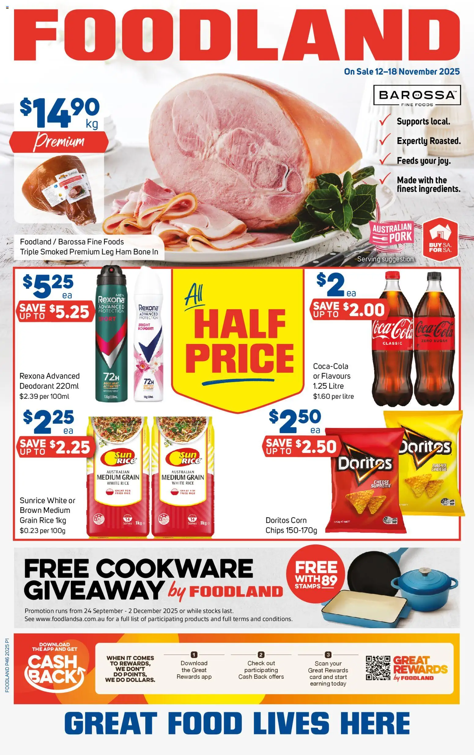 Foodland  Catalogue  - page 1- valid from 12/11/2025