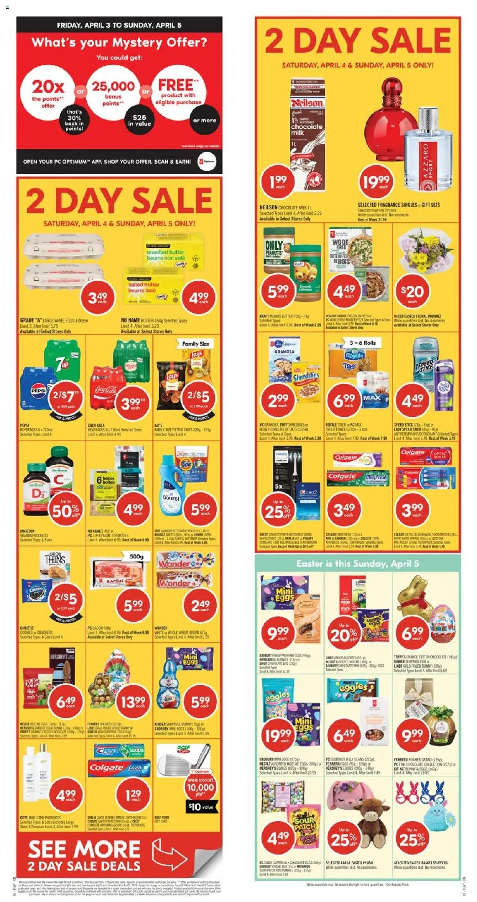 Shoppers weekly flyer / circulaire - page 1- valid from Apr 3, 2026