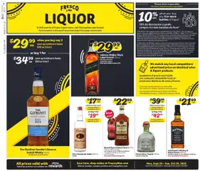 Preview Fresco y Más Alcohol Flyer valid from 09/29/2025