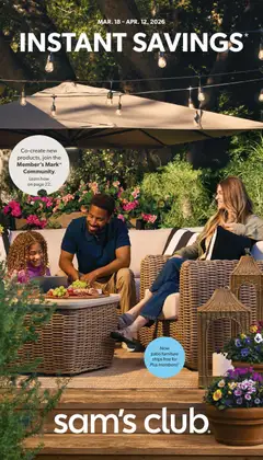 Preview Sam's Club Instant Savings Book March valid from 03/18/2026