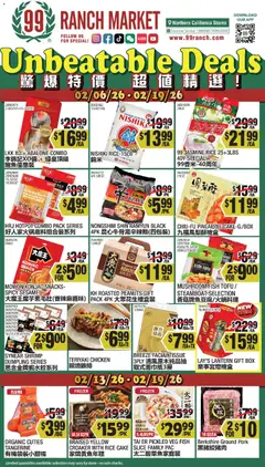 Preview 99 Ranch Market Weekly Ad valid from 02/13/2026