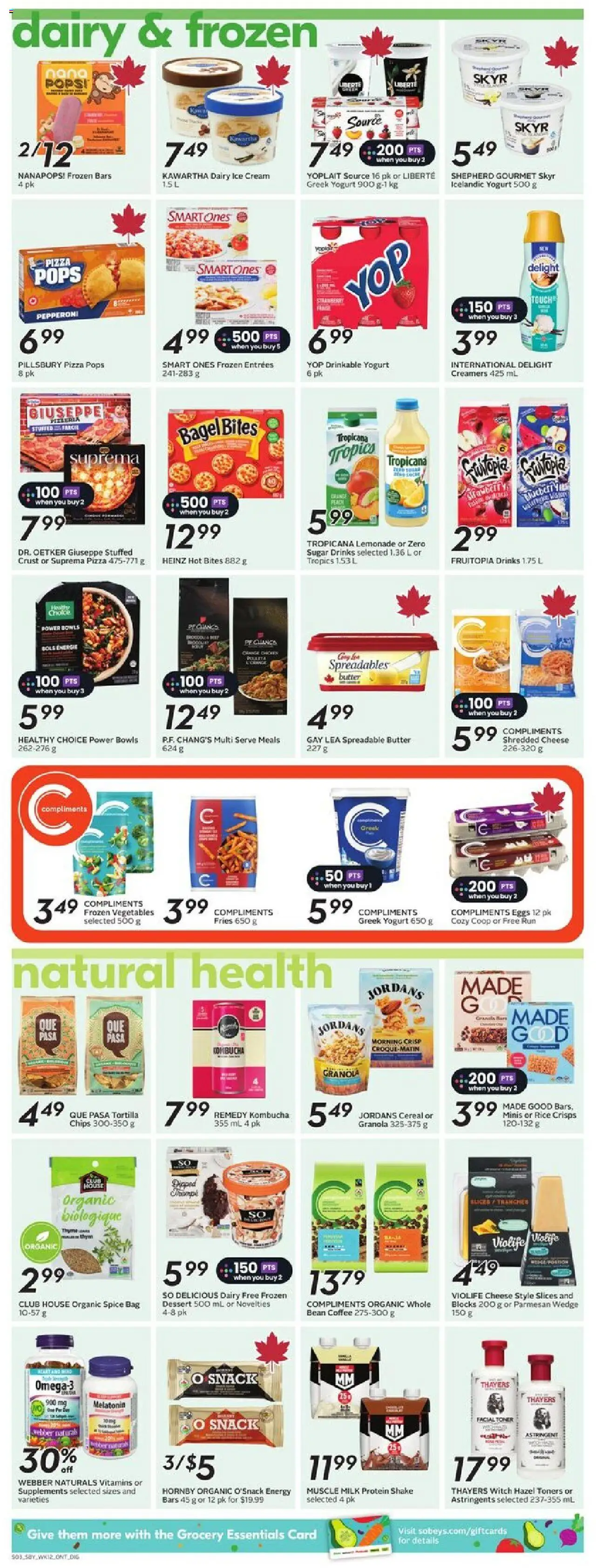 Sobeys weekly flyer / circulaire - page 17- valid from Jul 17, 2025