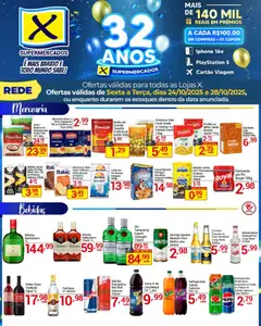 Pré-visualização X Supermercados - Ofertas da semana válida a partir de 24/10/2025